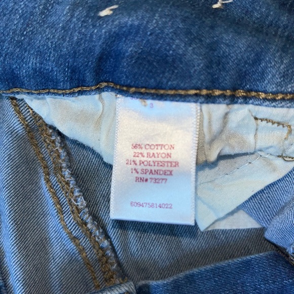 Ripped Jean Shorts - Picture 3 of 4